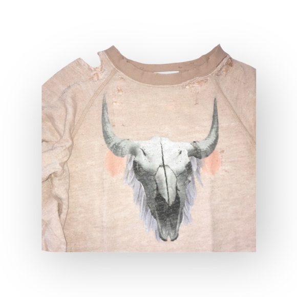 VHTF: OG Wildfox ☺︎︎ Cherie Destroy Sweater BBJ ☺︎︎ Baggy Beach Jumper ☺︎︎ Pink - Picture 7 of 16